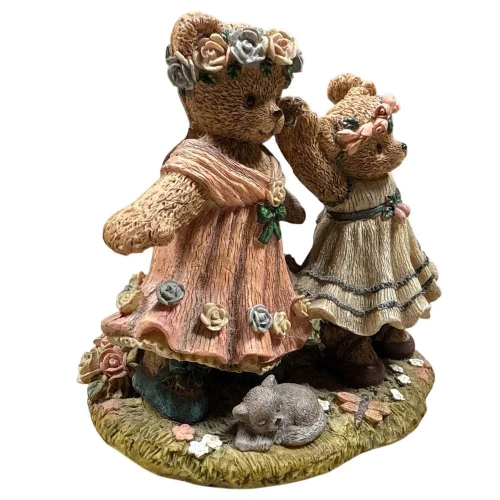 Vintage Young’s Berry Hill Bears Spring Encore 1997 Dancing Bears Figurine